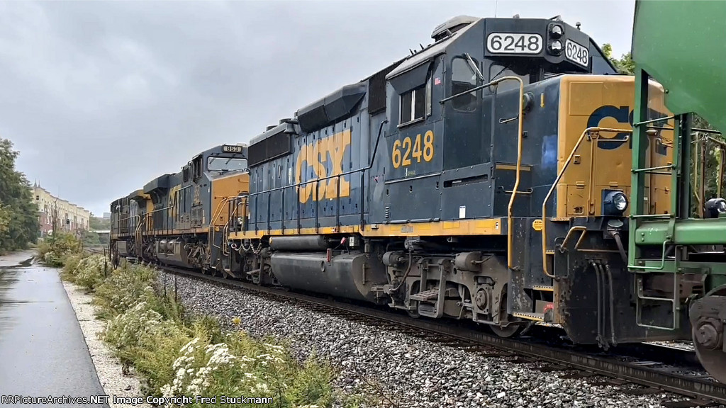 CSX 6248 is silent.